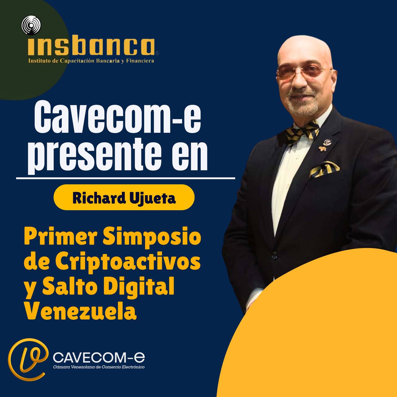 Cavecom-e presentará conferencia en Primer Simposio de Criptoactivos y Salto Digital Venezuela